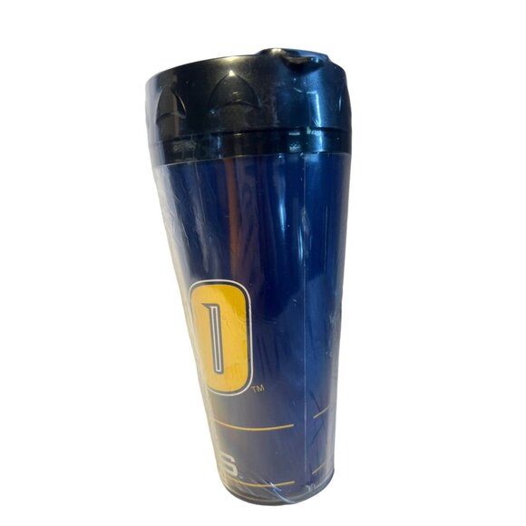 University Of Toledo Rockets Blue & Yellow Travel Mug - Picture 4 of 5